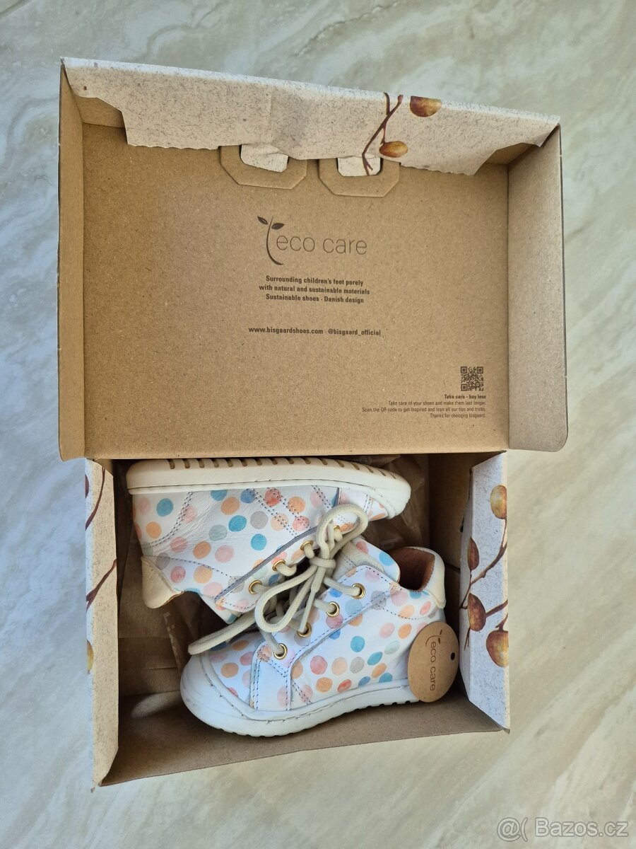 Bisgaard dětské celokožené boty, vel. 21 - 2