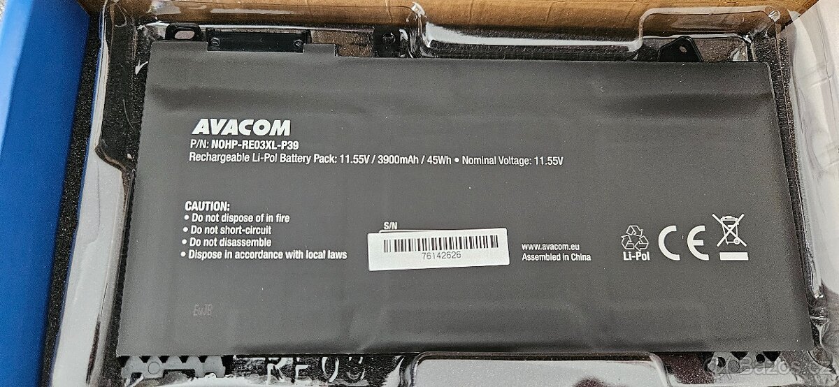 Baterie HP RE03XL AVACOM - 2