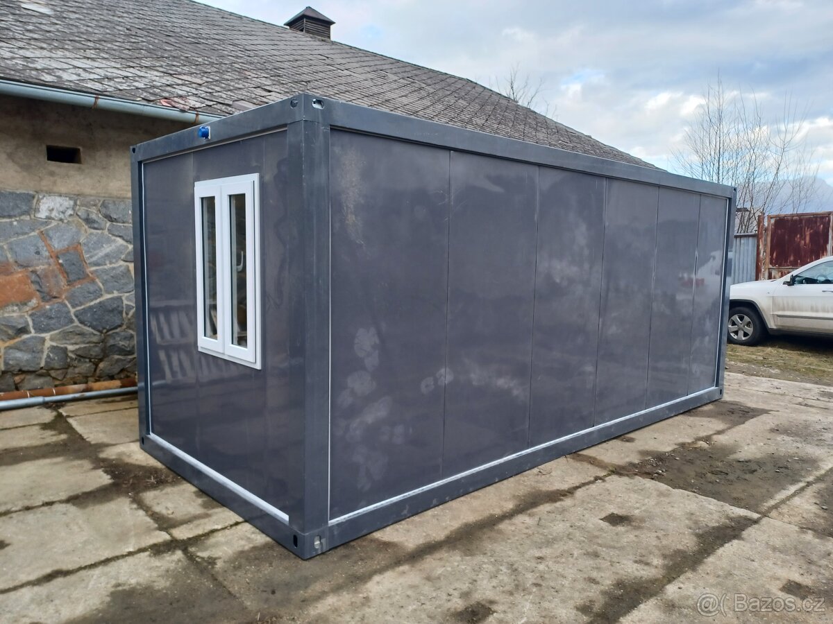 Kancelářský kontejner, antracit - 2