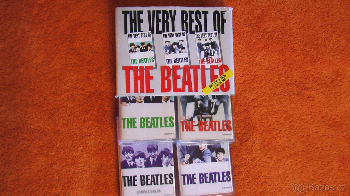 ČTYŘI KAZETY The BEATLES - 2