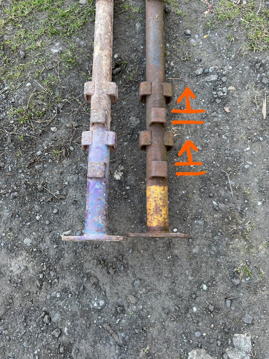 Haki stojka 3m 2ks - 2