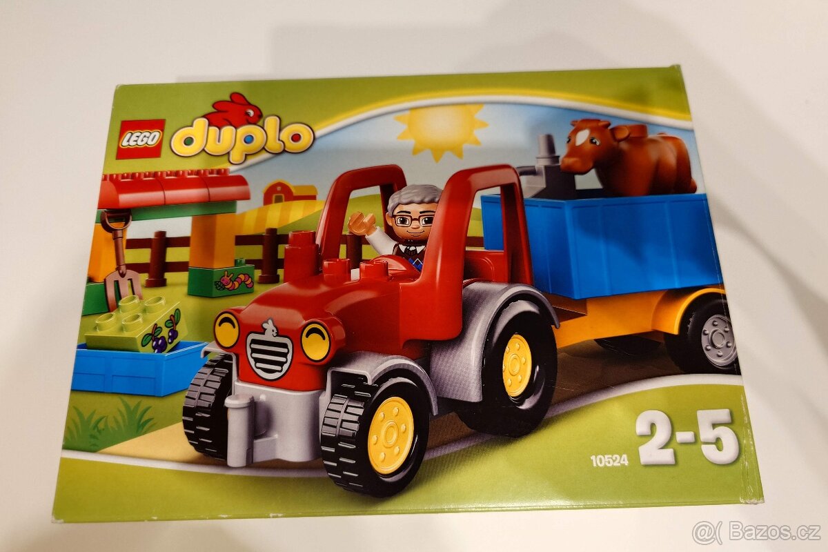 LEGO Duplo 2 stavebnice Bagr + Traktor - 2