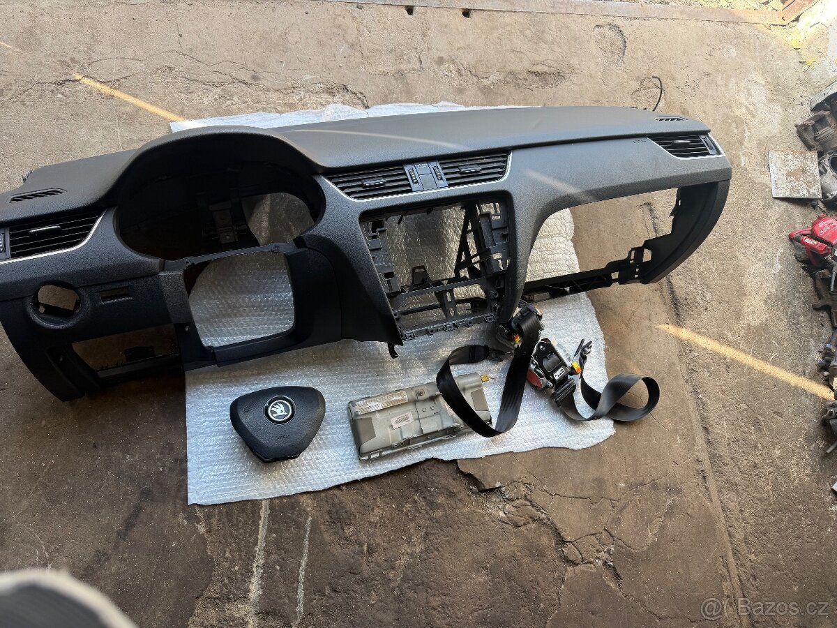 Airbagova sada Octavia III originál - 2