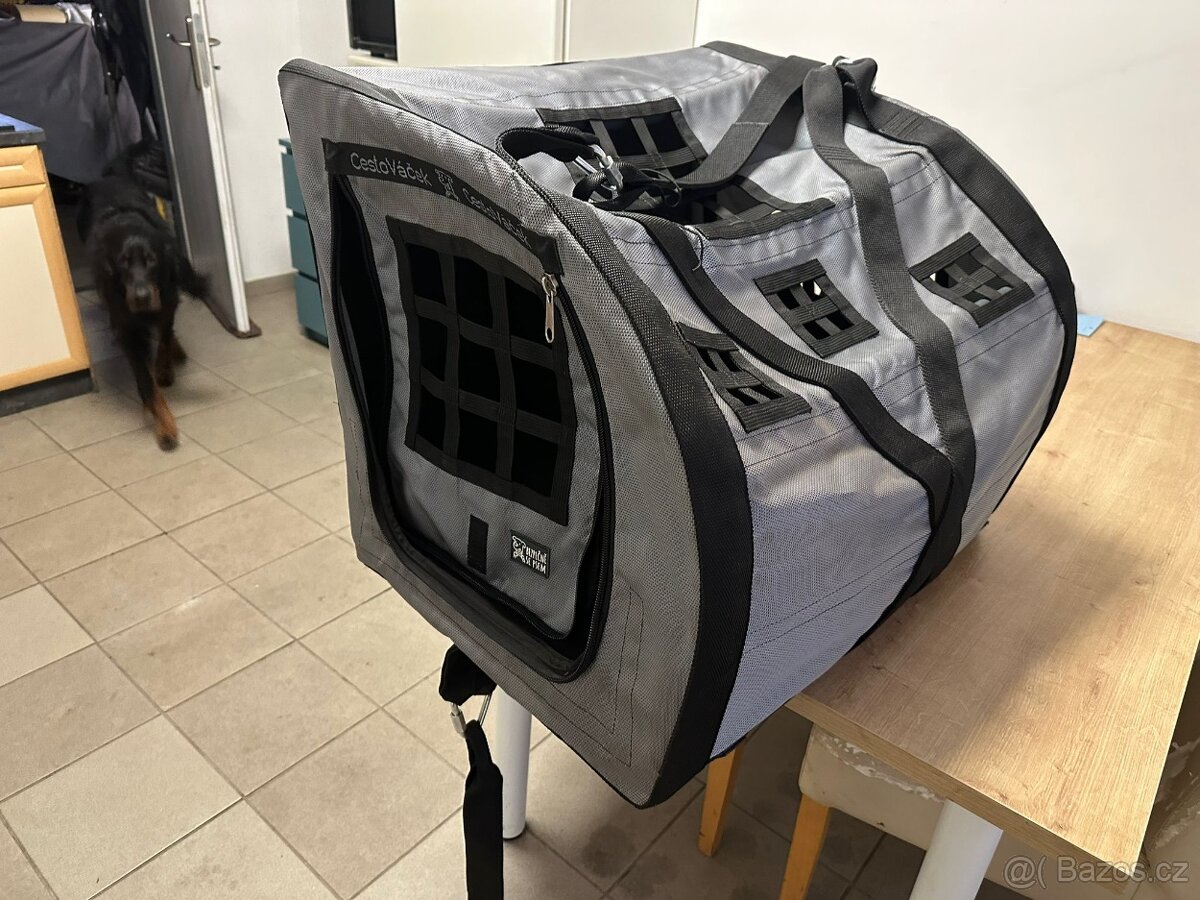 Cestováček - klec s crashtestem - 2