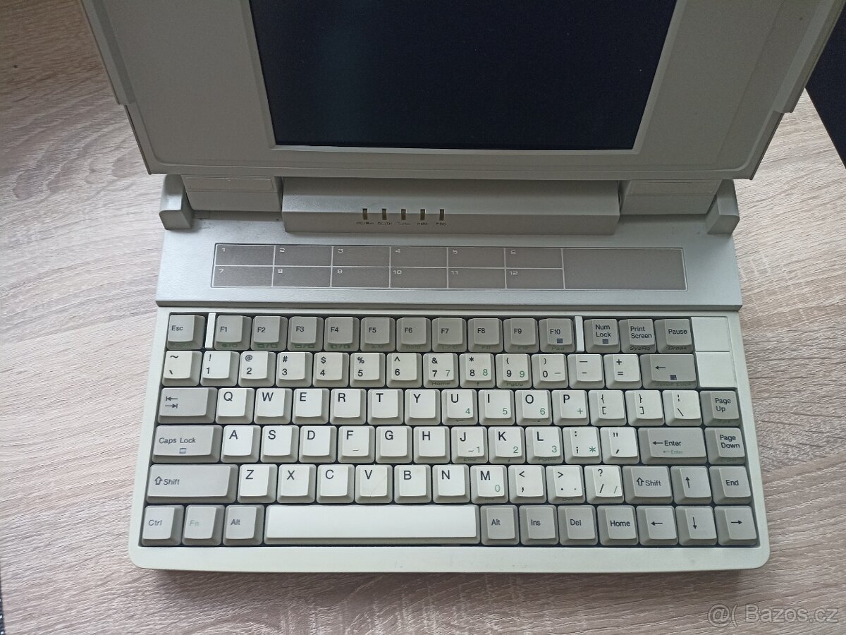 Vzácný retro notebook COMMAX 286-12 (cca 1990) – Sběratelský - 2