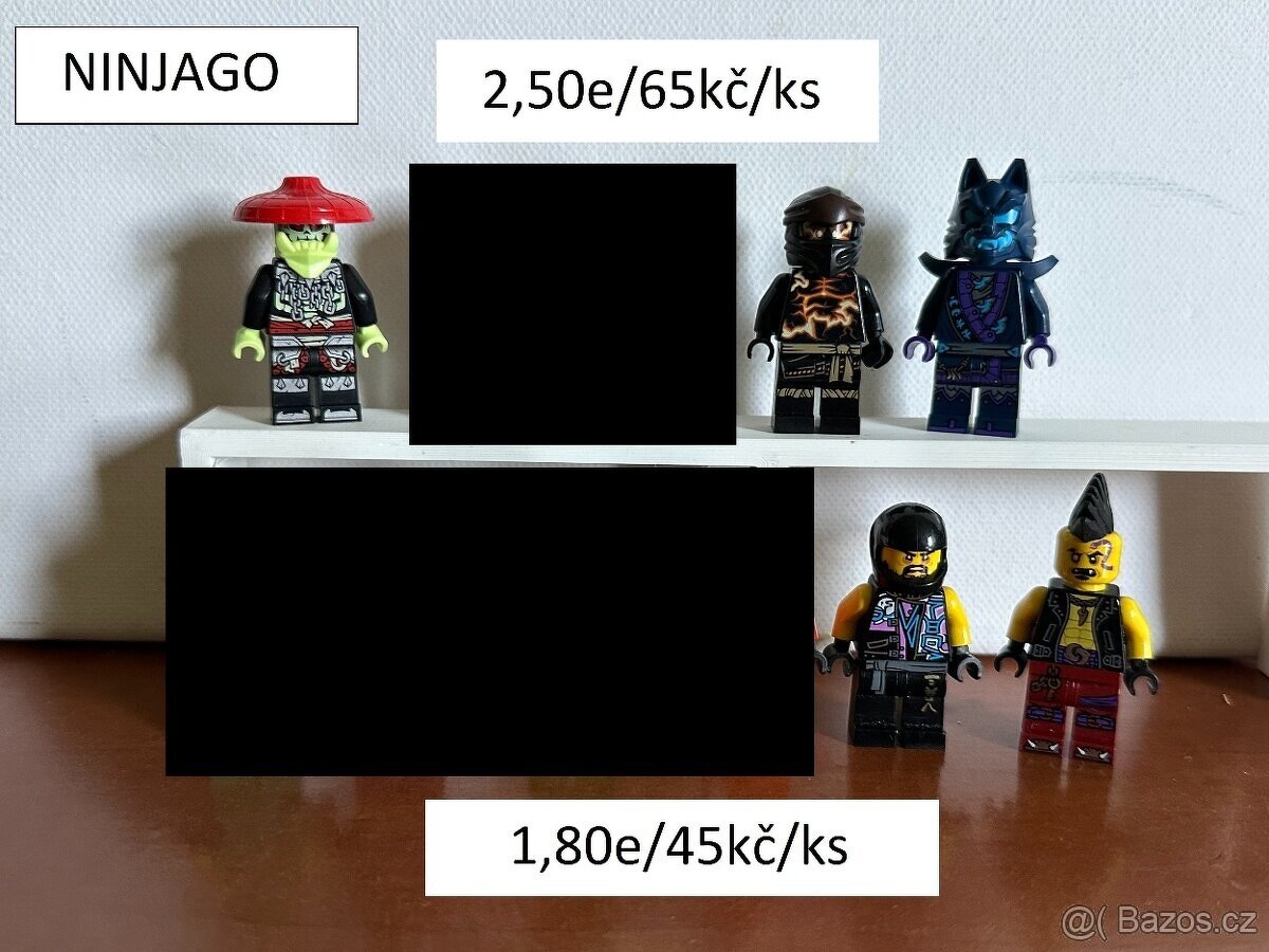 Lego Ninjago minifigúrky - 2