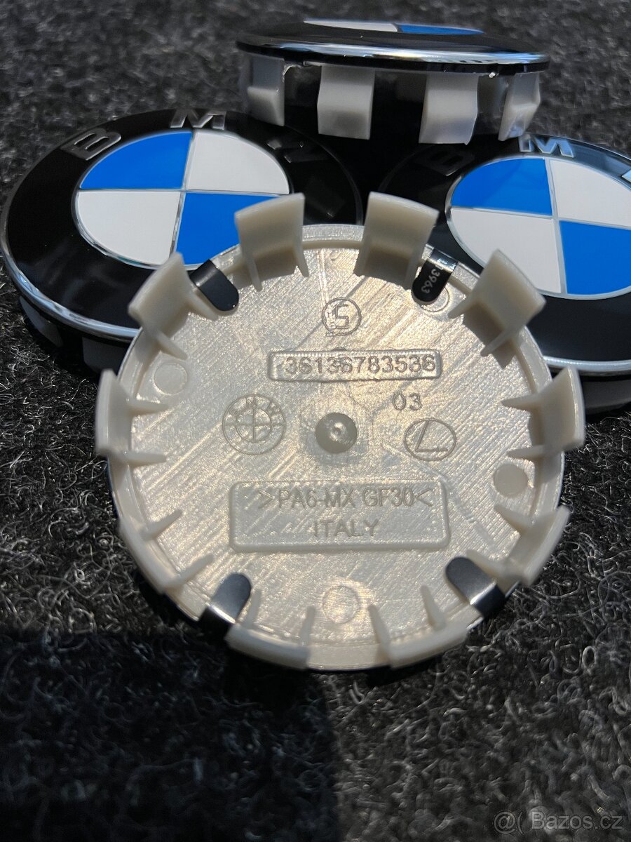 Středové krytky BMW 68mm - 2