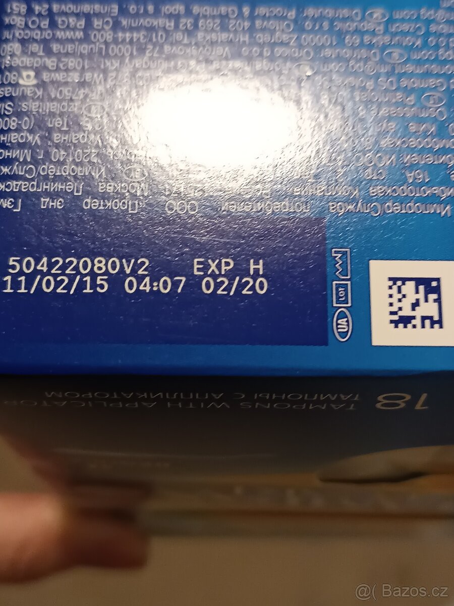 tampóny - Tampax Pearl Regular - 2