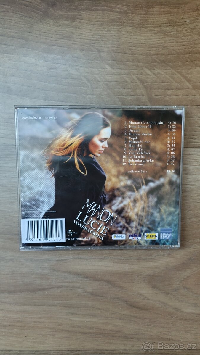 CD Lucie Vondráčková - Manon - 2