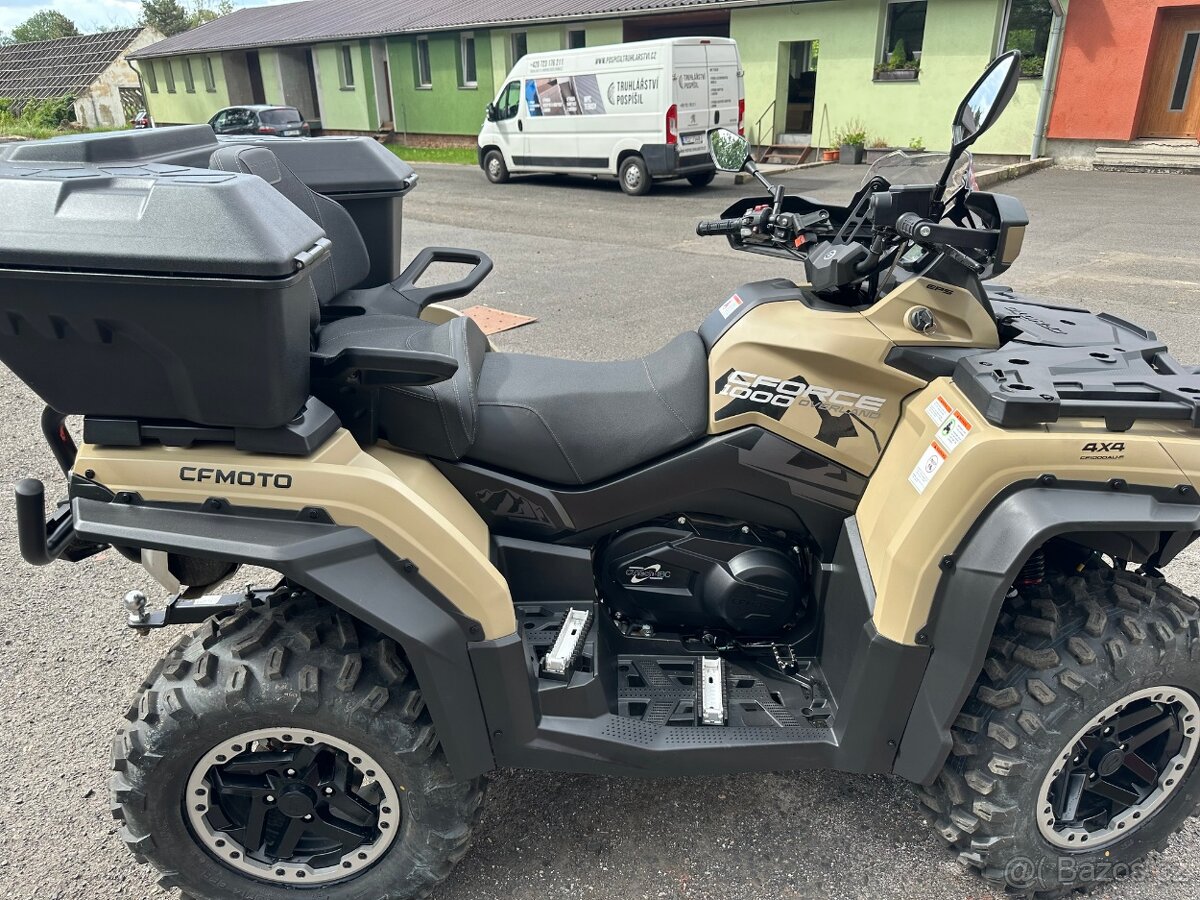 Prodám CFMOTO Gladiator X1000 Overland EU5,bílá SPZ