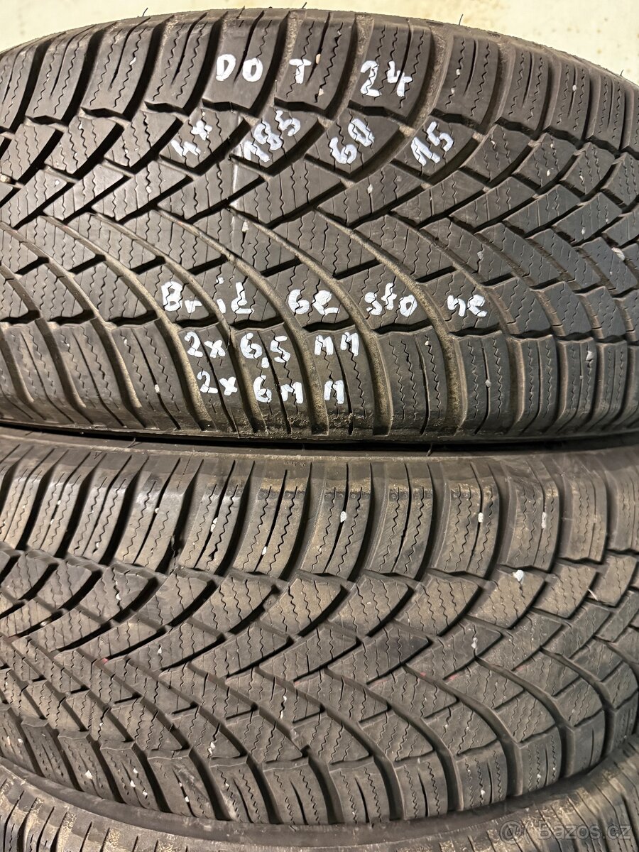 4x zimní pneu r15 185/60/15 - 2