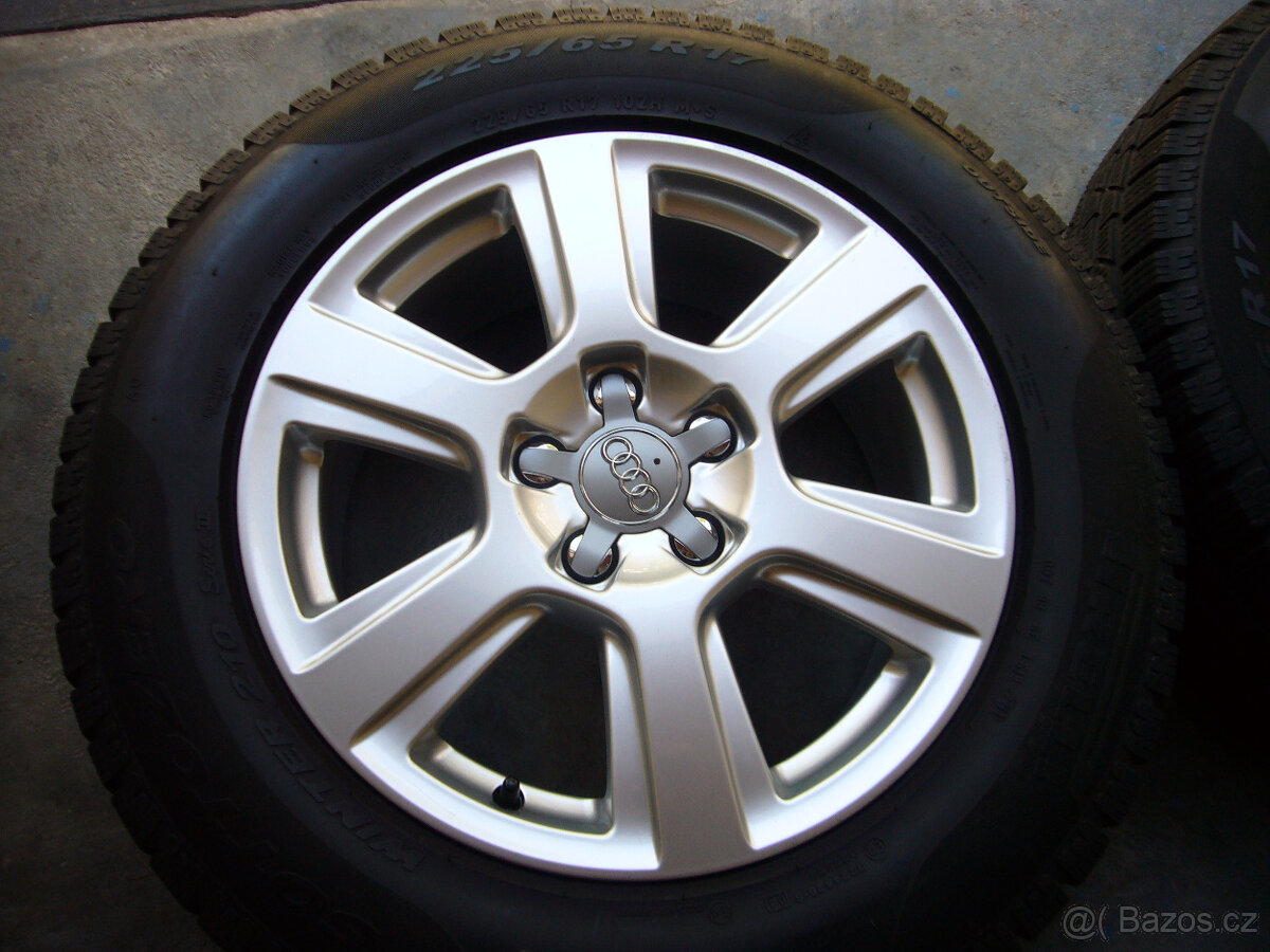 ZIMNÍ ALU KOLA orig.AUDI Q3-VW TIGUAN-Š.KODIAQ 17" 5x112 7 - 2