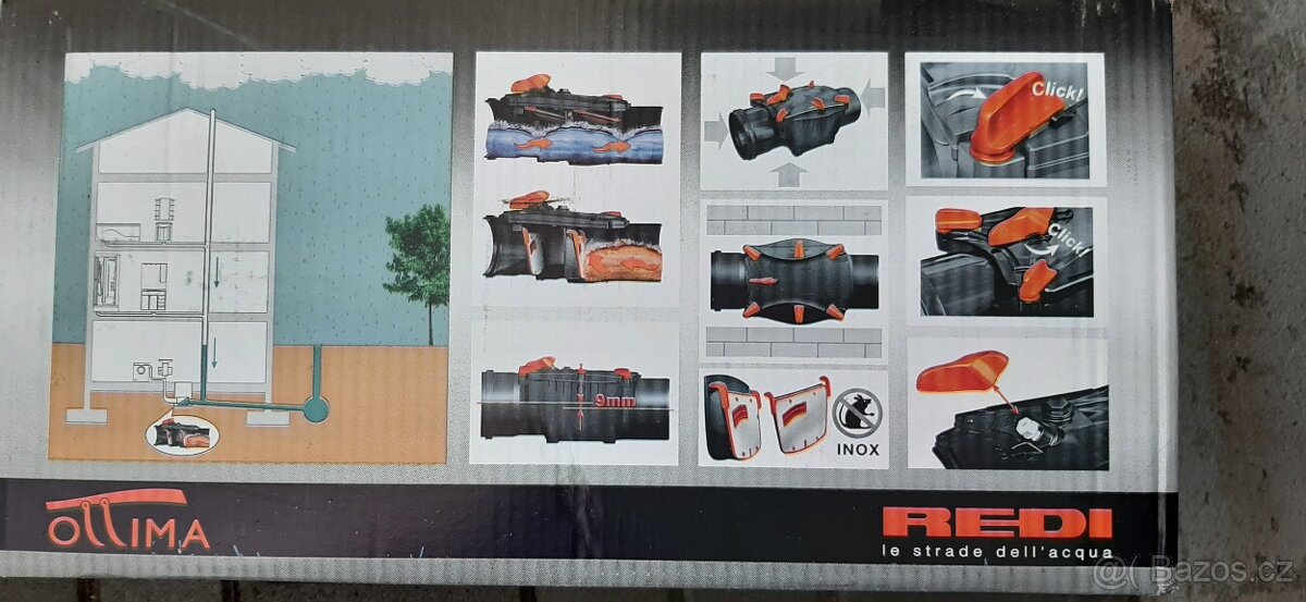 Klapka kanalizační - 2