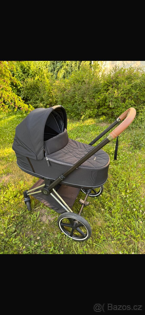 Prodám kočárek Cybex Priam – podvozek + korba + sporťák - 2