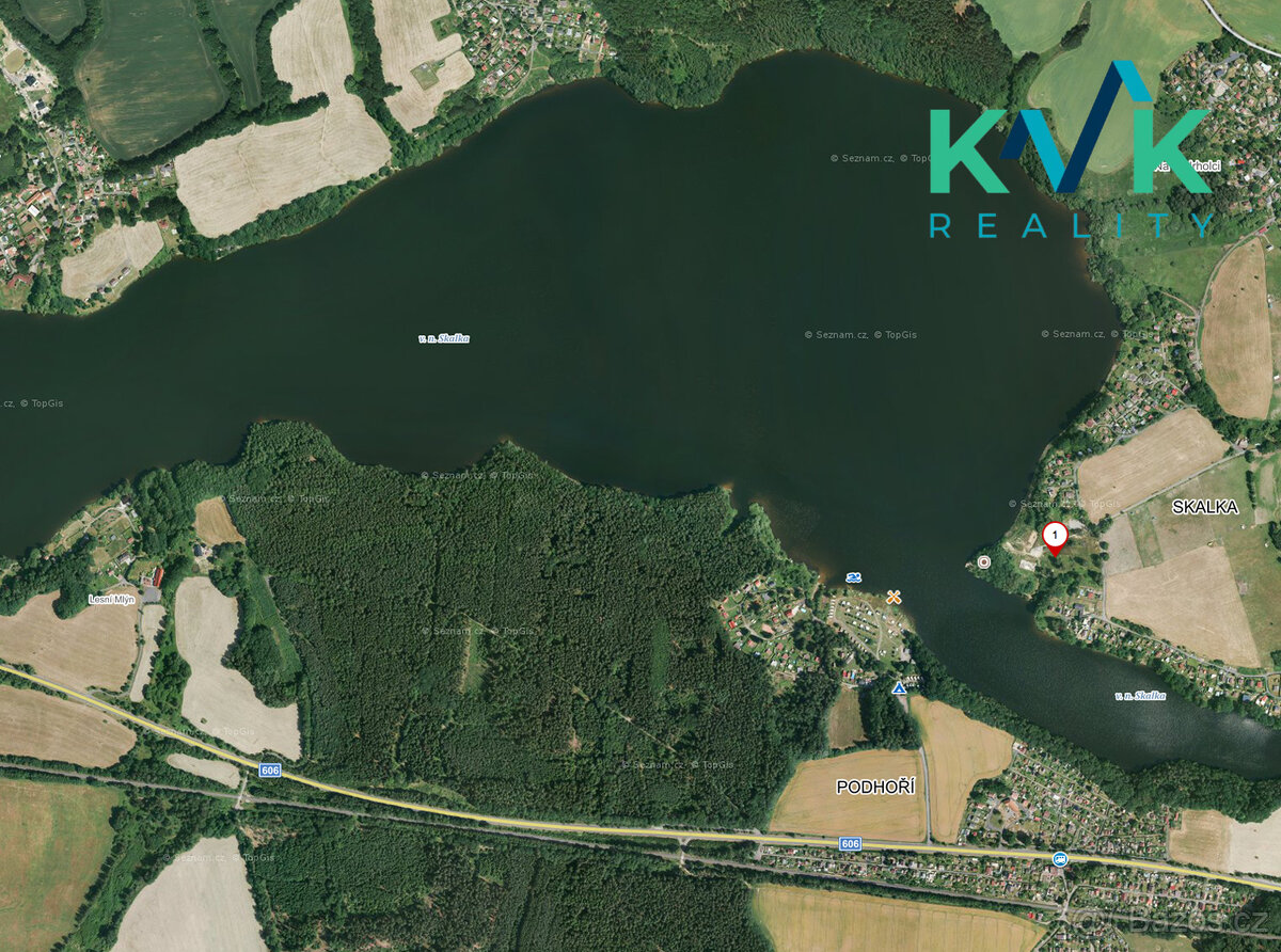 Pozemky na prodej přímo na břehu Přehrady Skalka - 2