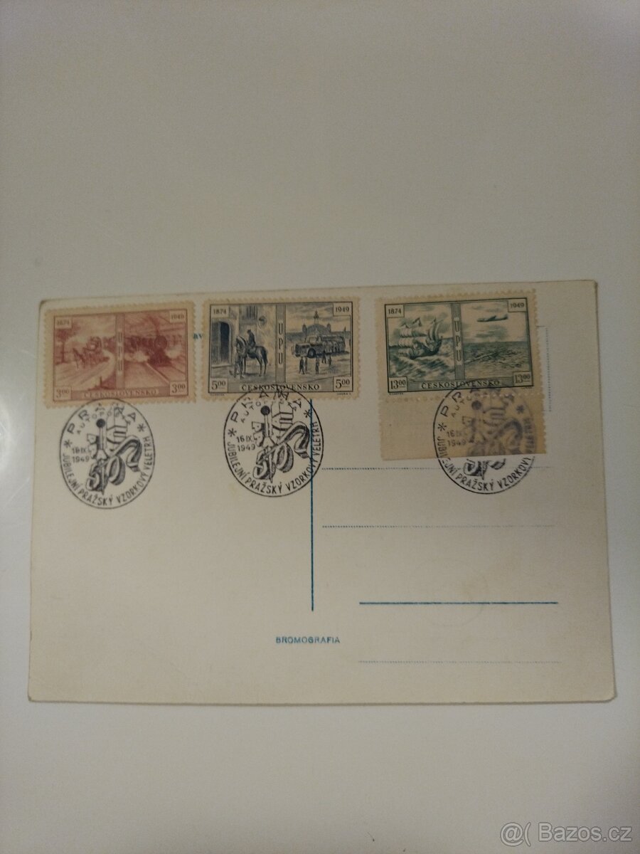 Pohlednice z roku 1949 - 2