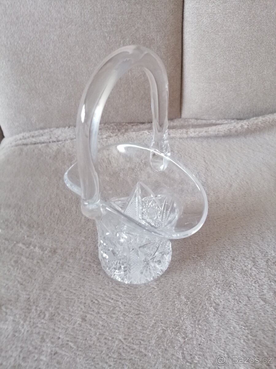 Různé broušené sklo - 2