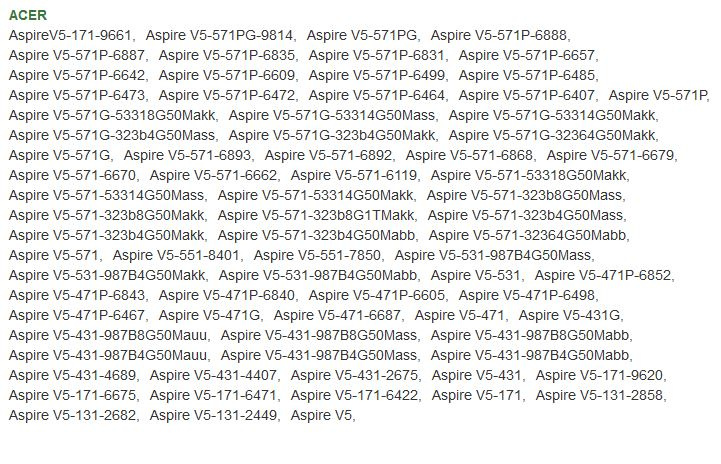 baterie AL12A32 pro notebooky Acer řady Aspire V5 (1.5hod) - 2