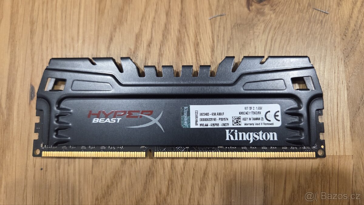 Kingston 2x4GB DDR3 2400 - 2