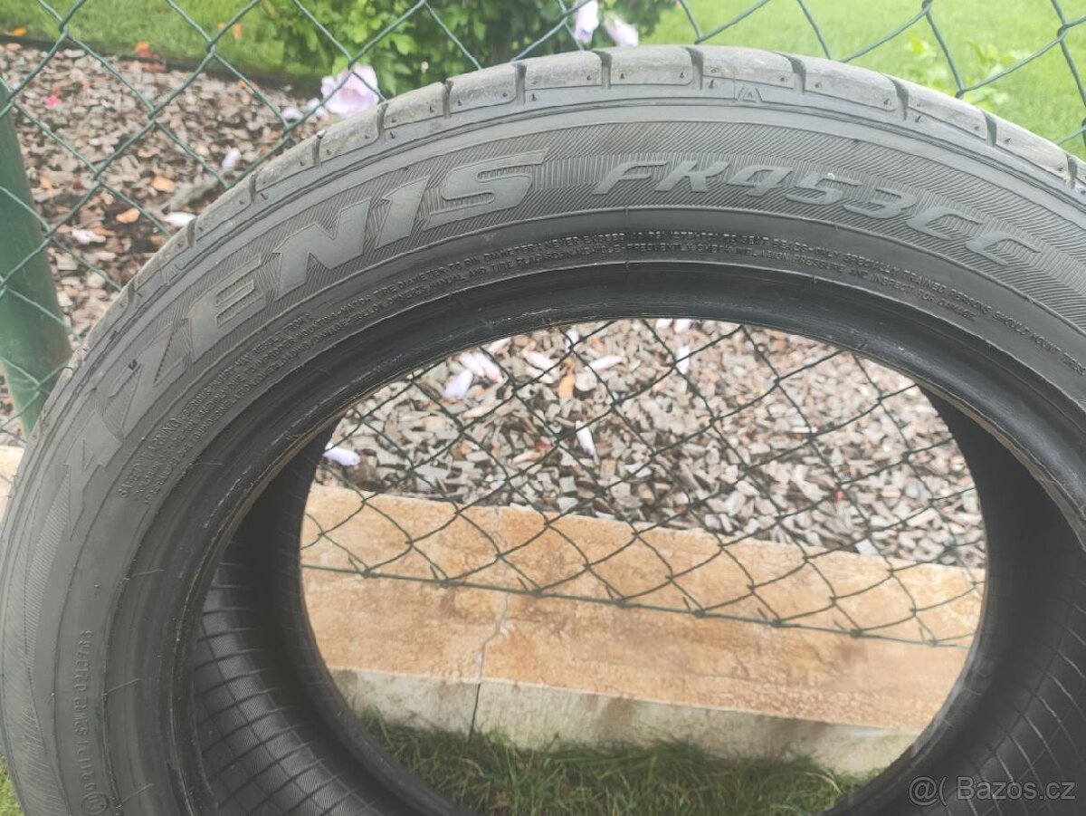 Prodám zánovní pneu FALKEN 215/50 R 18 AZENIS - 2