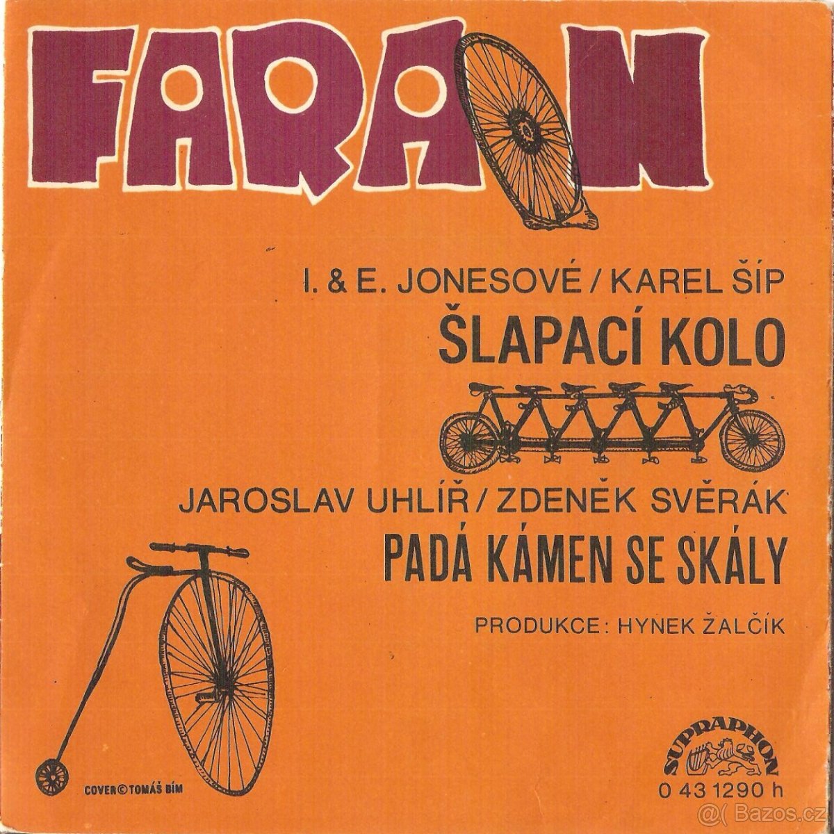 SP Faraon - Šlapací kolo / Padá kámen ze skály (1972) - 2