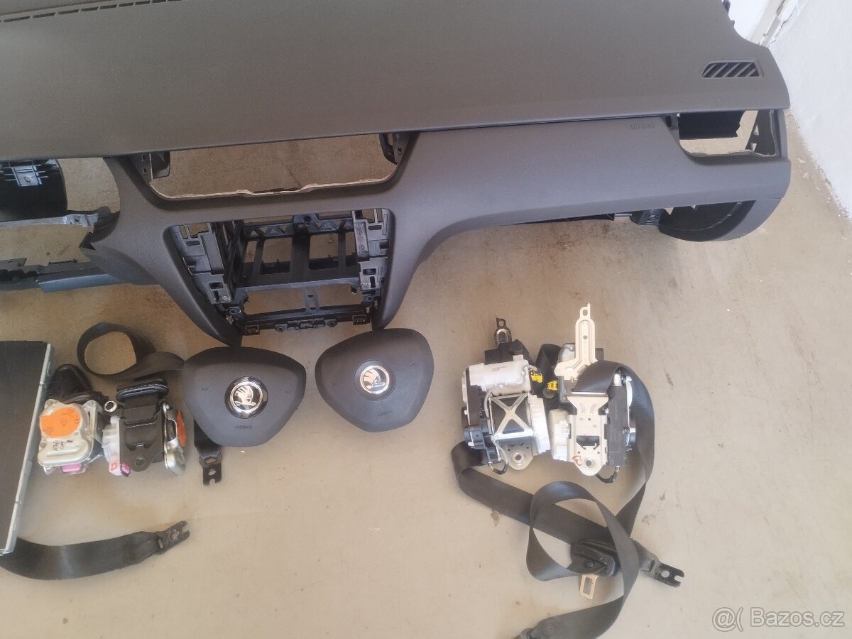 Airbagová sada Škoda Octavia 3 - 2