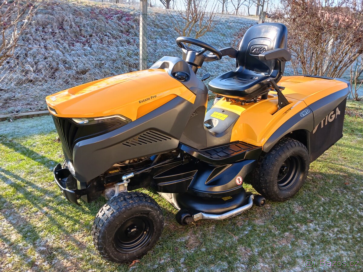Zahradní traktor Stiga Estate Pro 9102 XWSY pohon kol 4x4 - 2