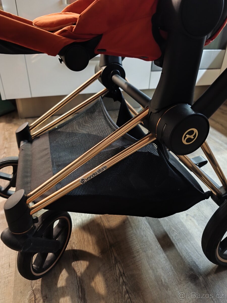Cybex Priam 2kombinace+ Bugaboo autosedačka(vajíčko) - 2