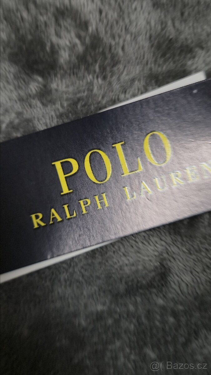 Ralph Lauren polo tričko - šedé - 2