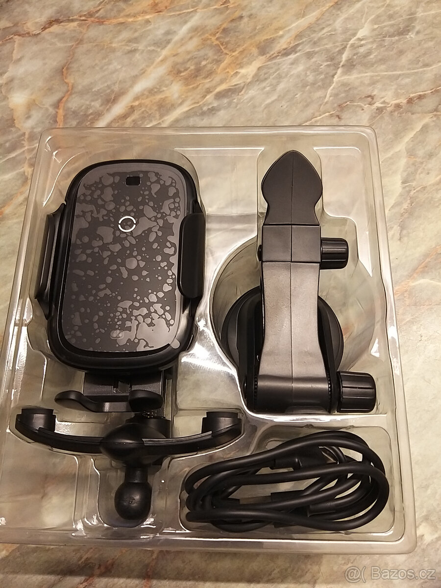 Baseus Light Electric držák s bezdrátovým nabíjením do auta - 2