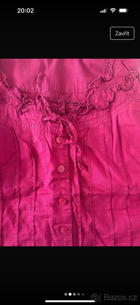 Dámská halenka bez rukávů - 2