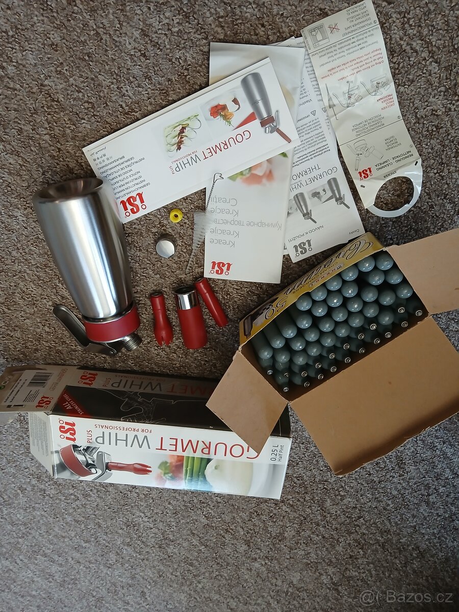 Šlehačková lahev Gourmet - 2