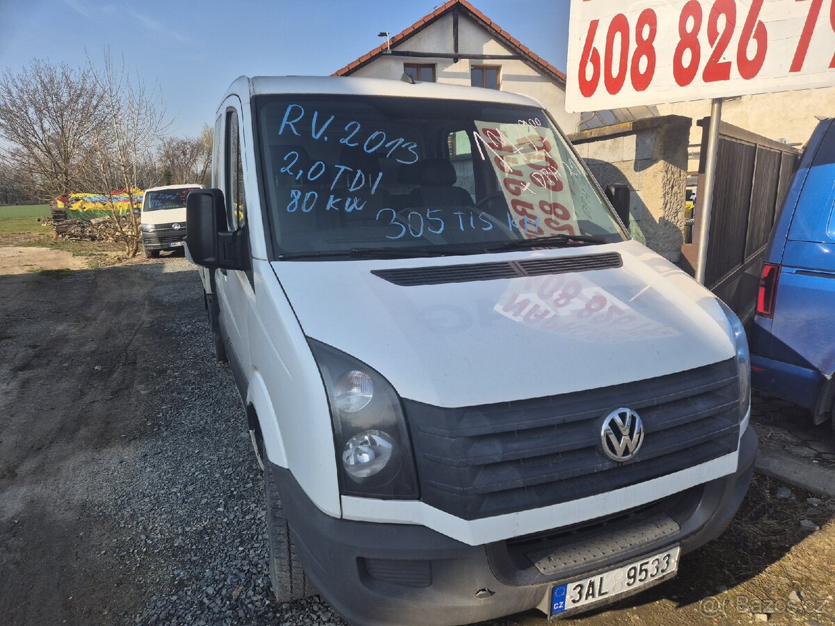 Volkswagen Crafter valník - 2