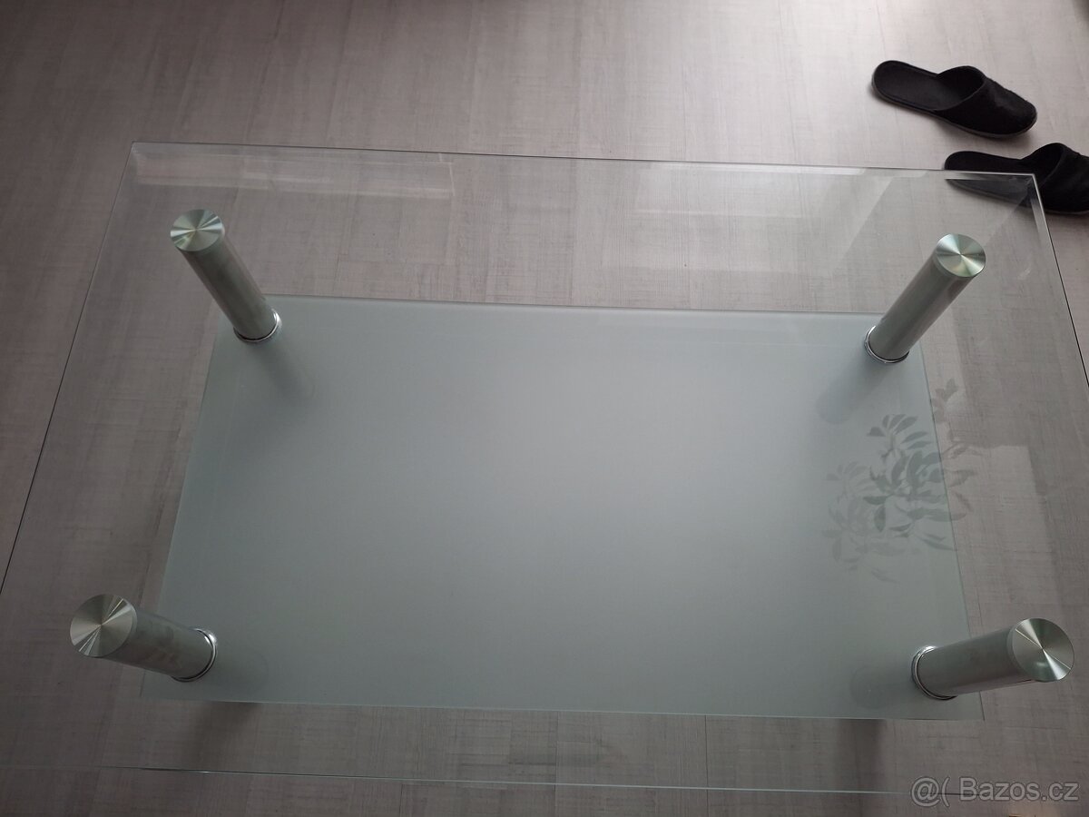 Konferenční stolek sklo - 2