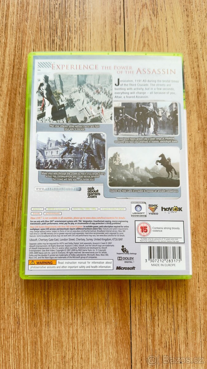 Prodám hru na Xbox 360 Assassins - 2
