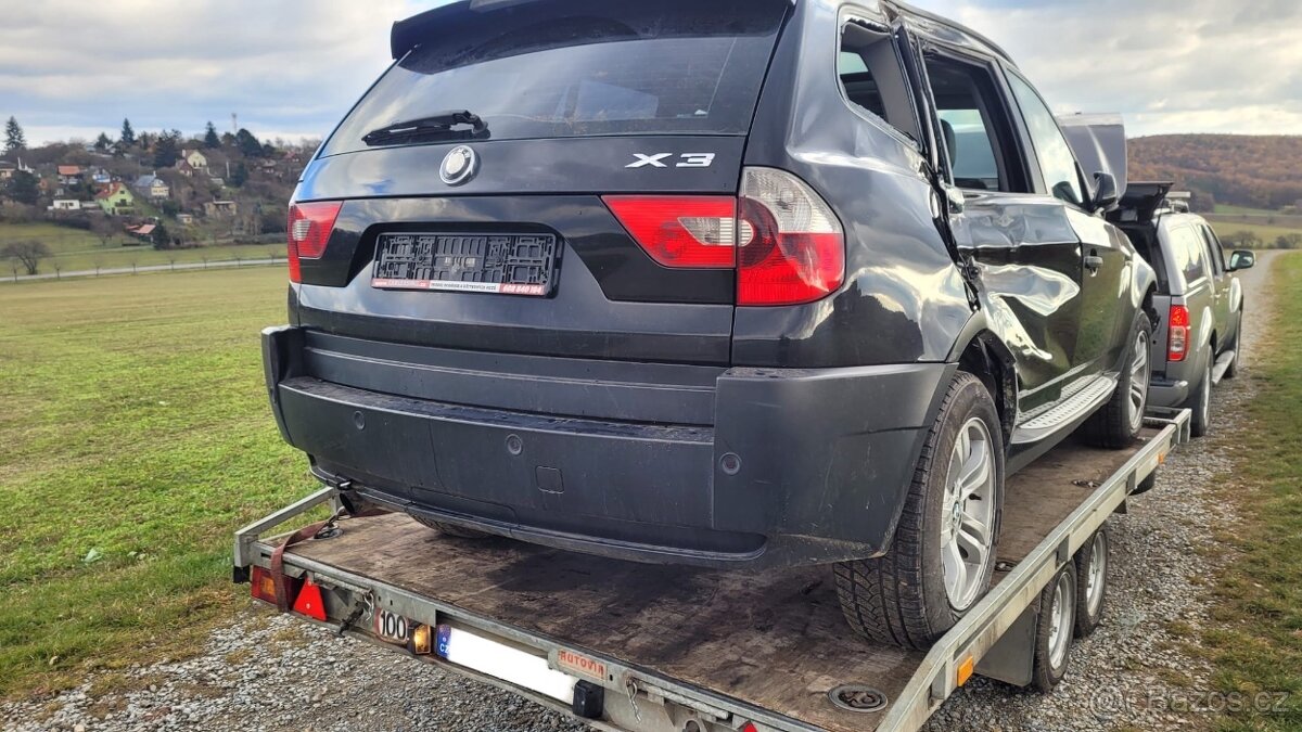 BMW X3 E83 2006- DVEŘE - 2