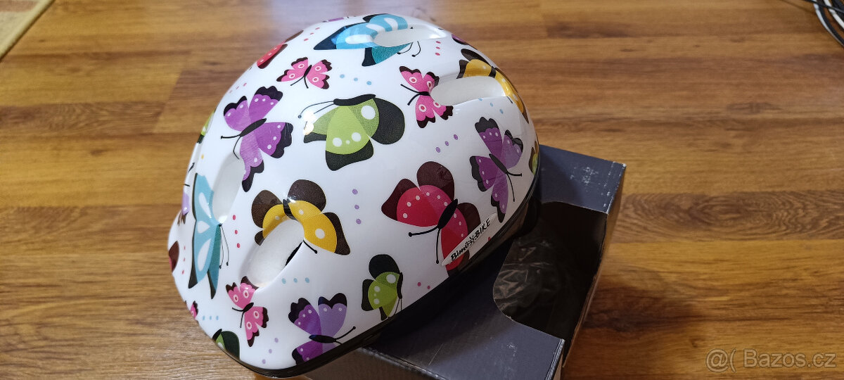 Helma dětská vel. S s motýlky - 2