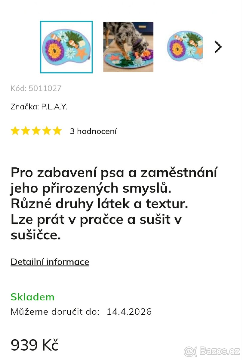 Čmuchací koberec - 2