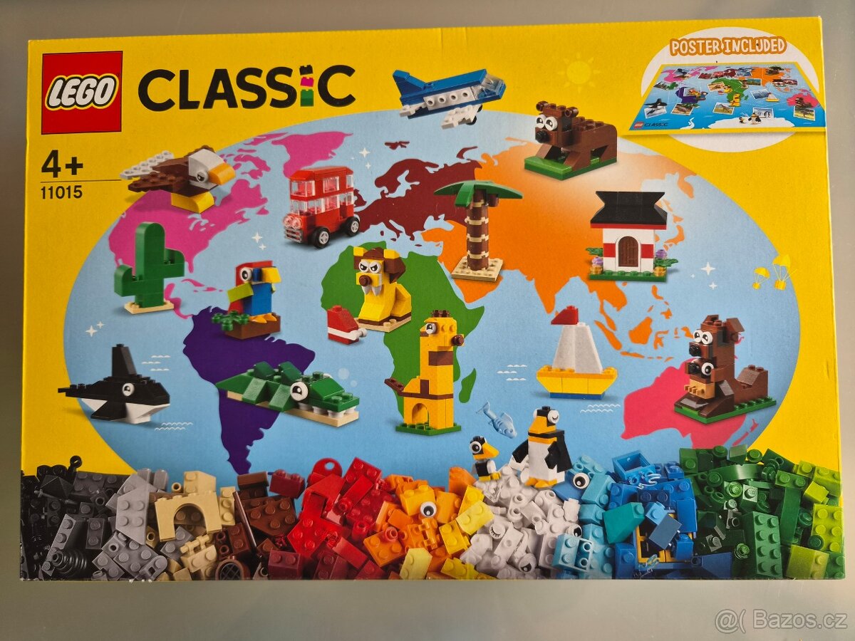 Lego Classic - Cesta kolem světa 4+ - 2
