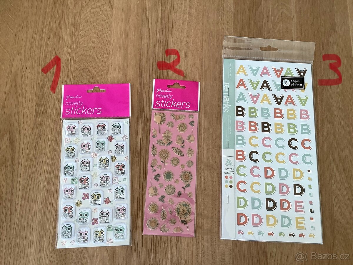 Nálepky 1, Craft, scrapbook - 2