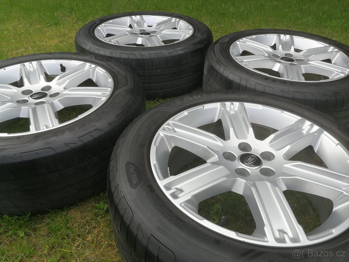 19" kola Range Rover Evoque, bez jediného škrábnutí