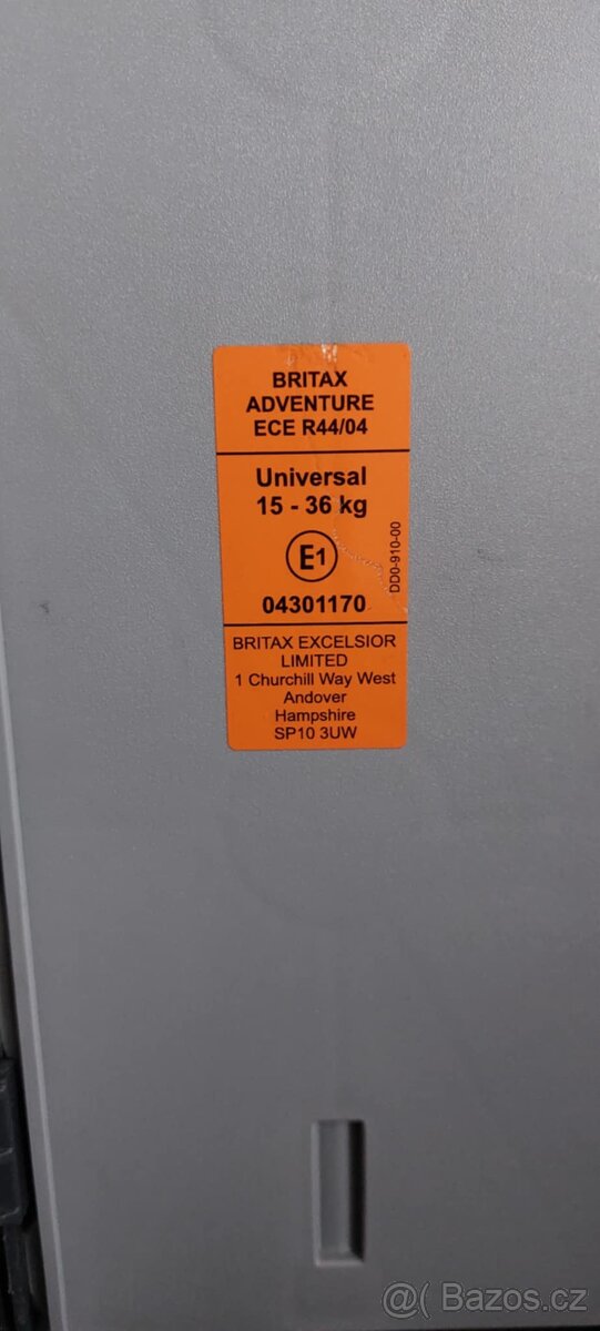 Autosedačka Britax römer - 2