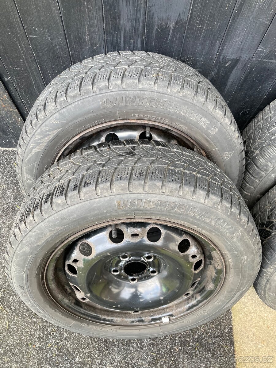 Sada zimních kol 185/60R15 - 2