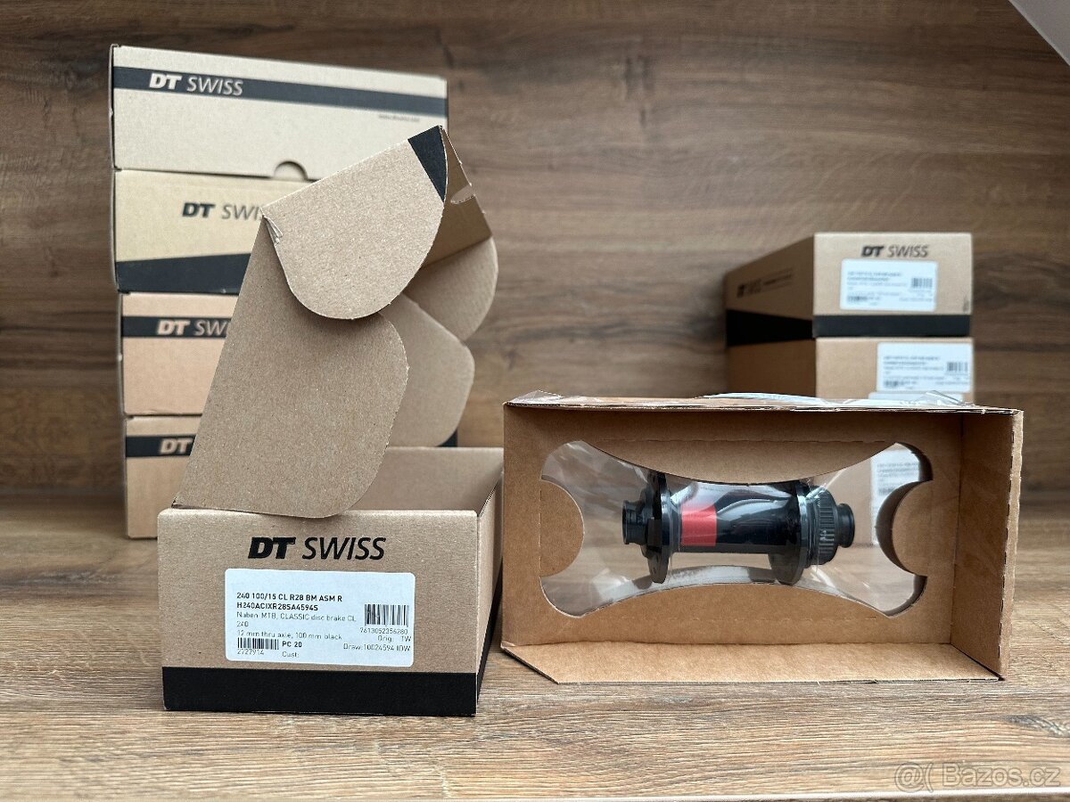 DT Swiss 240 přední i zadní náboje - 2