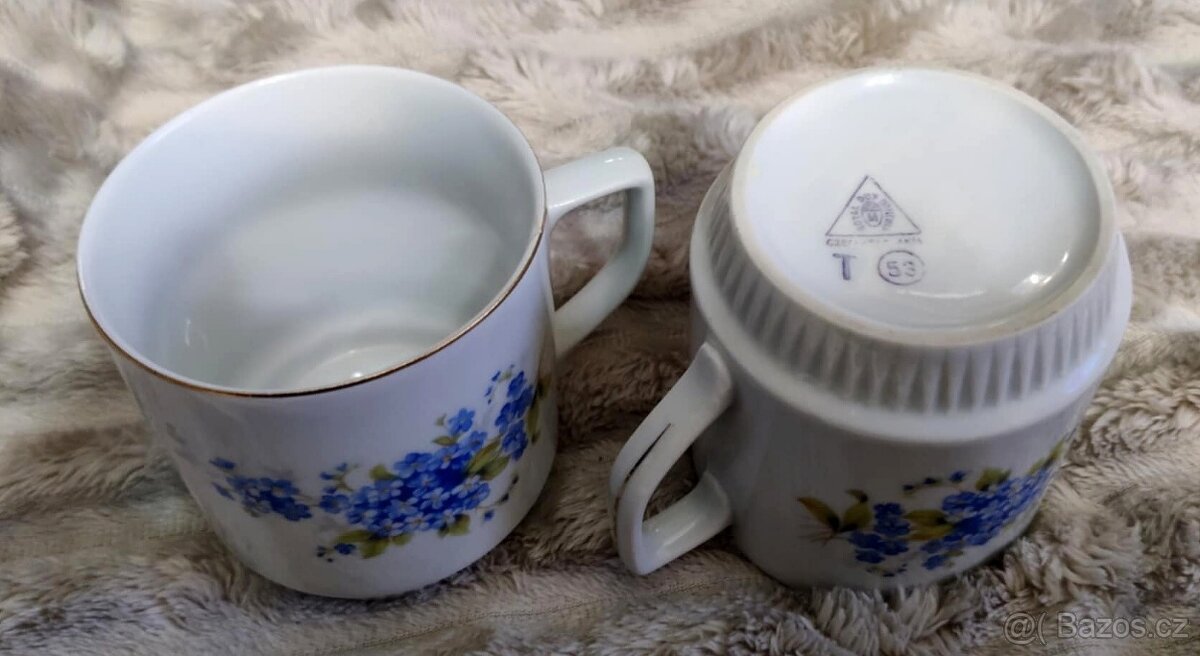 hrnek s pomněnkami 6kusů - 2