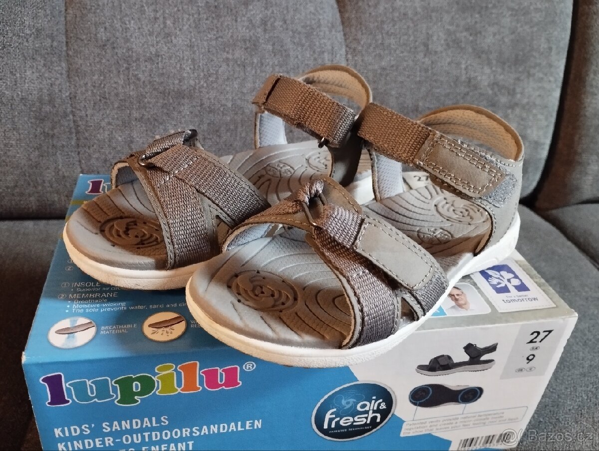 Sandálky lupilu vel. 27 - 2