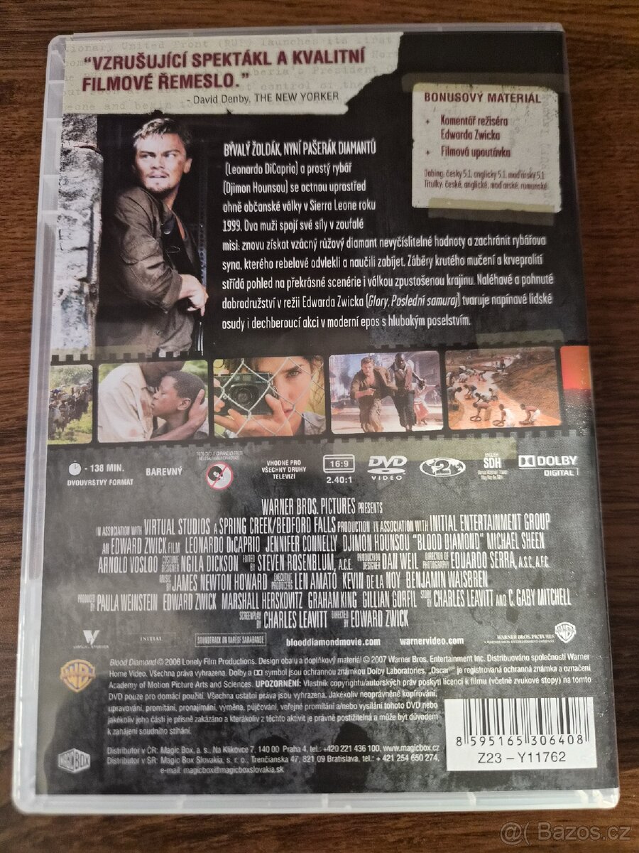 DVD Krvavý diamant - 2