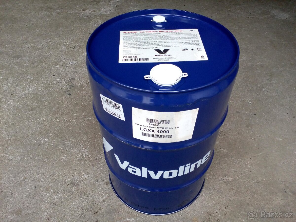 Valvoline 10w-40 motorový olej - 2