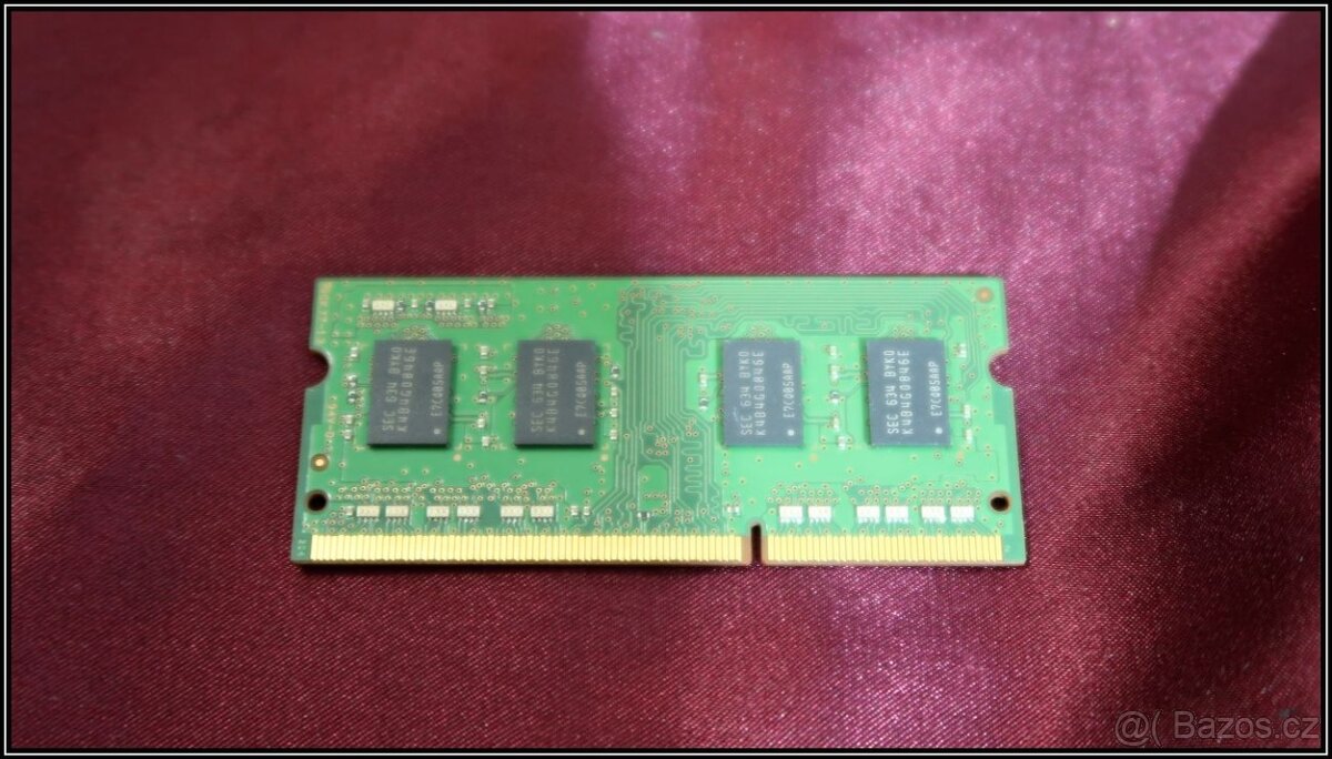 Paměť Samsung 4GB DDR3 SO-DIMM 1600MHz PC3L-12800S - 2