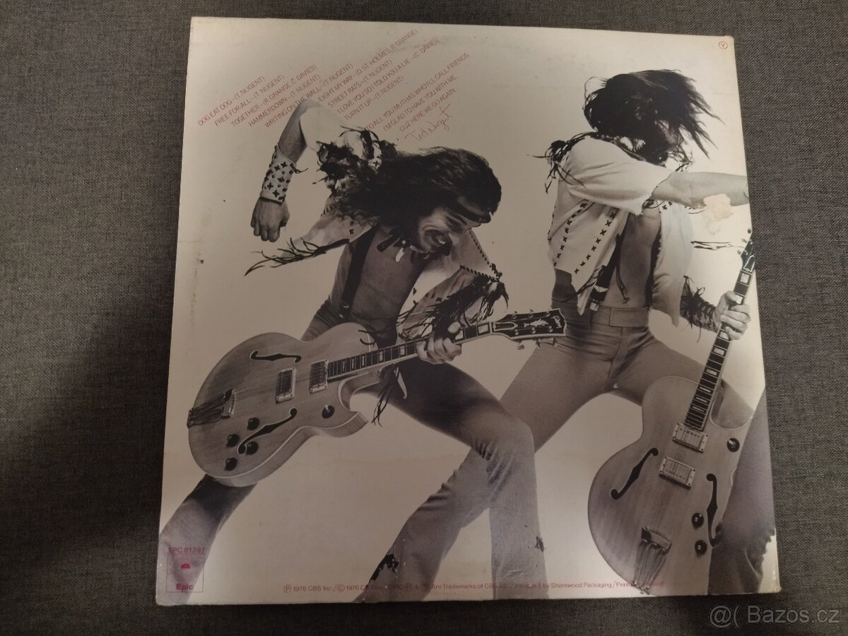 LP - TED NUGENT - Free For All - EPC 81397 - 2